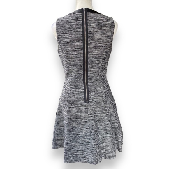 Madewell The Anywhere Black and White Tweed Mini Dress Size 2 - Picture 10 of 16